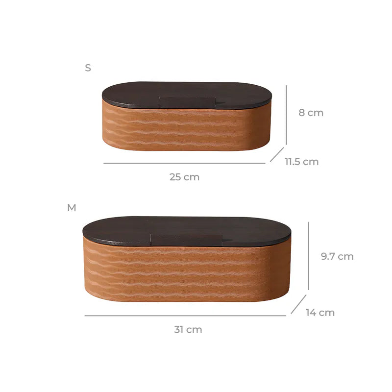 Corrugated Round Edge Box Brown