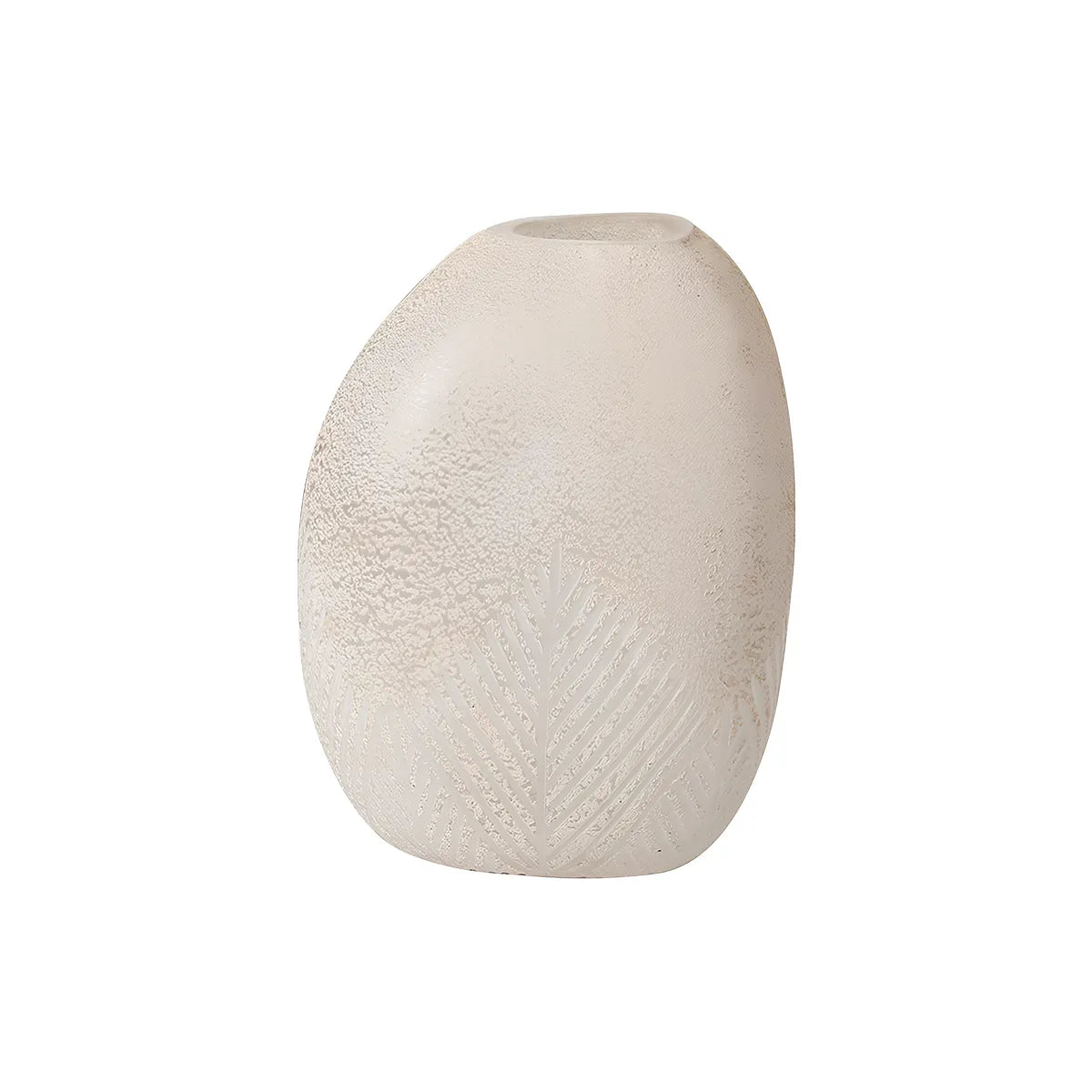 Sandy Leaf Vase