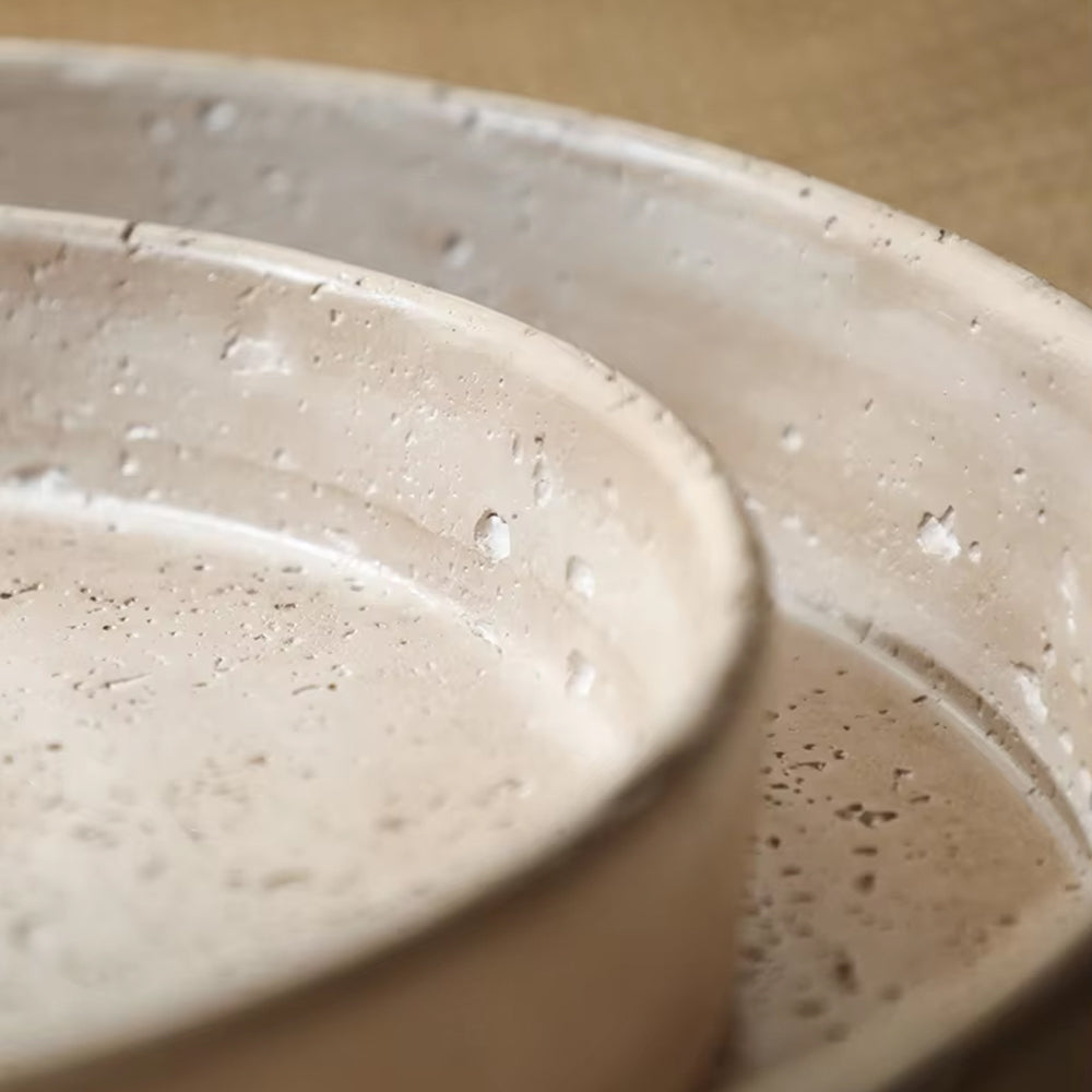 Travertine Plate
