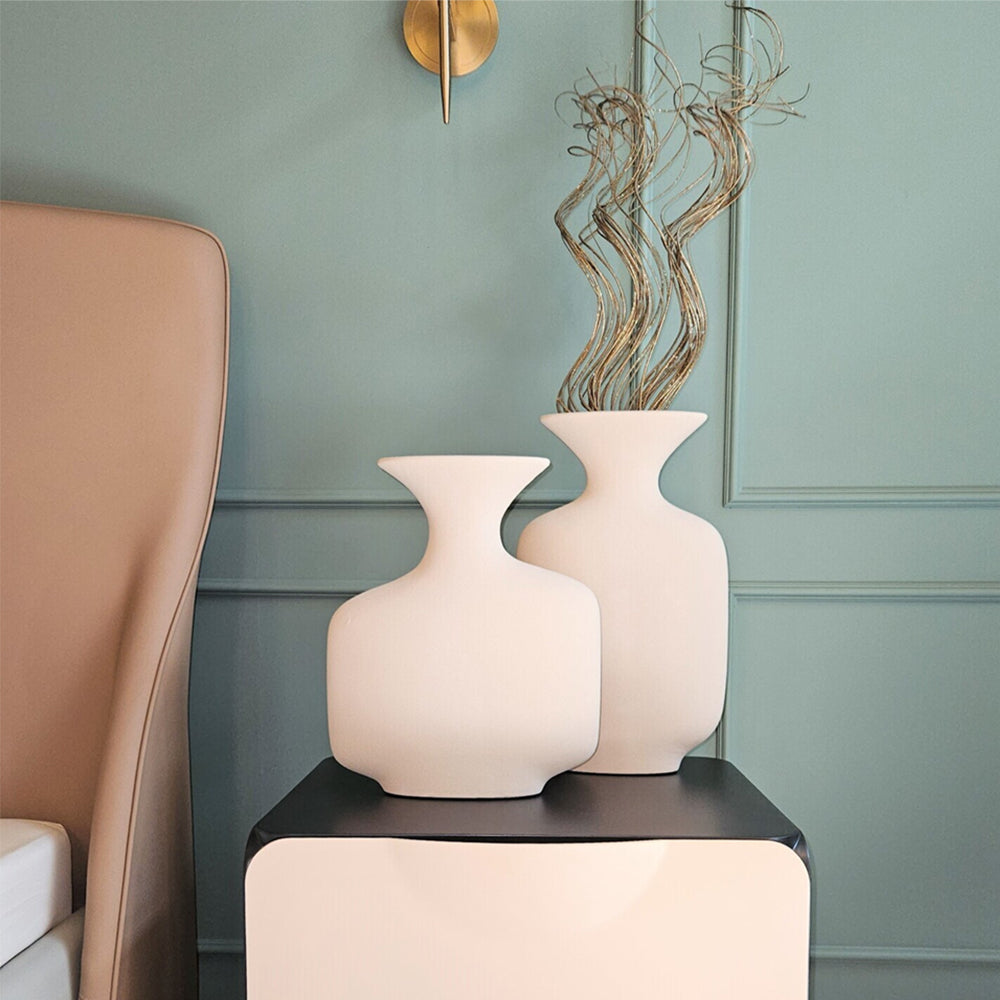Luz Flat Vase