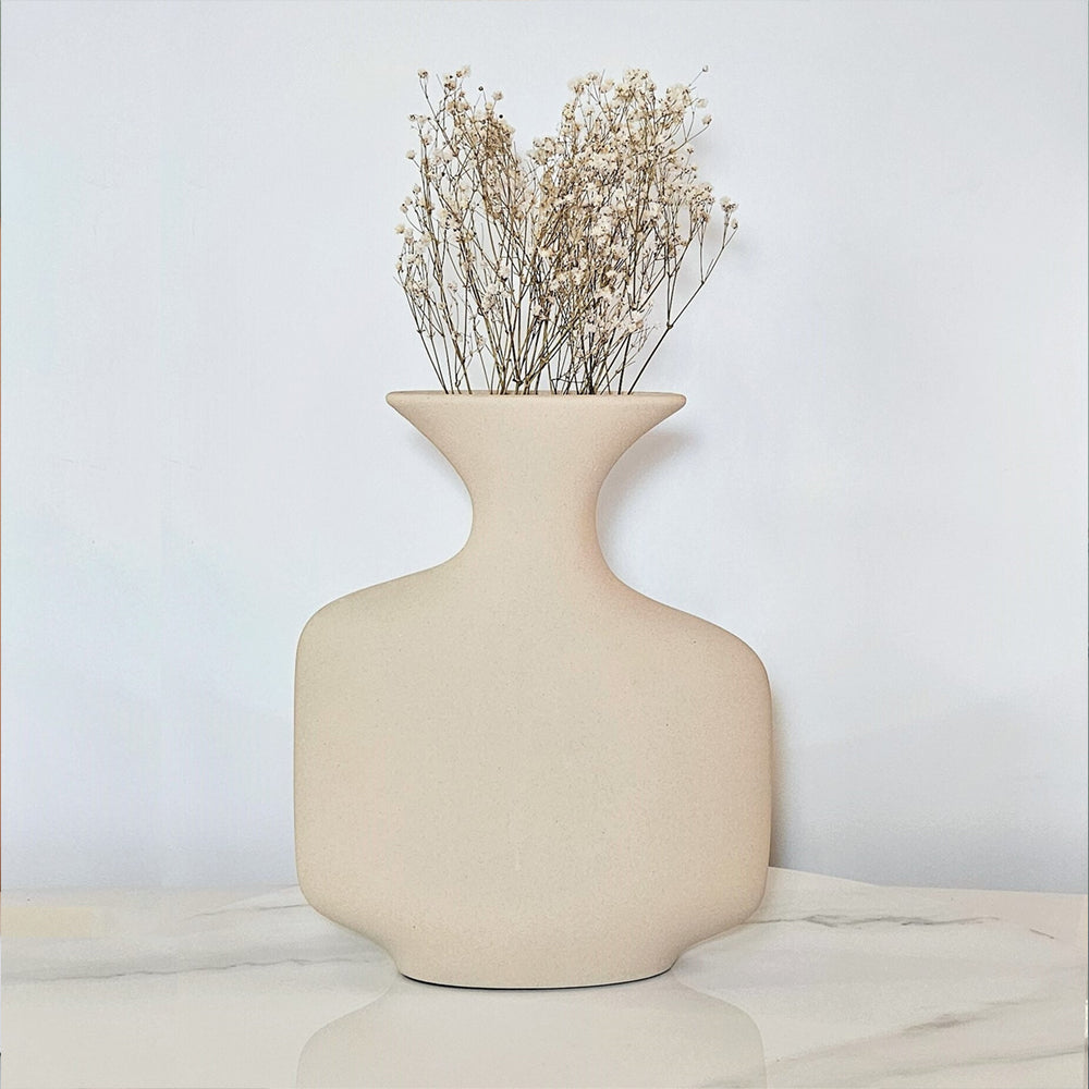 Luz Flat Vase