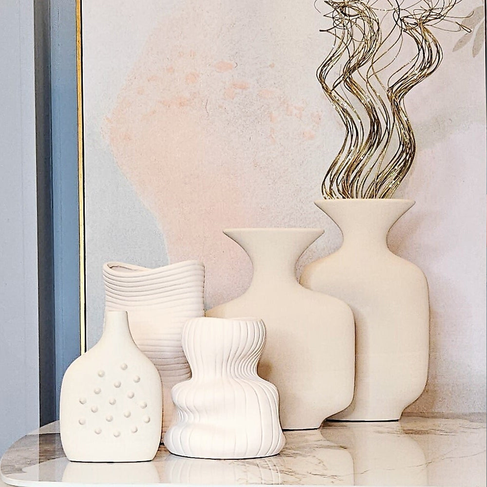 Luz Flat Vase