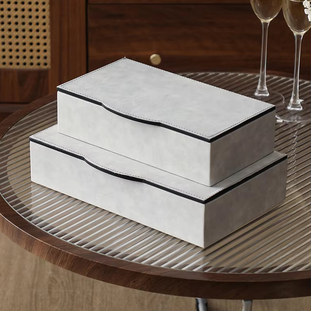 Simple Square Box White